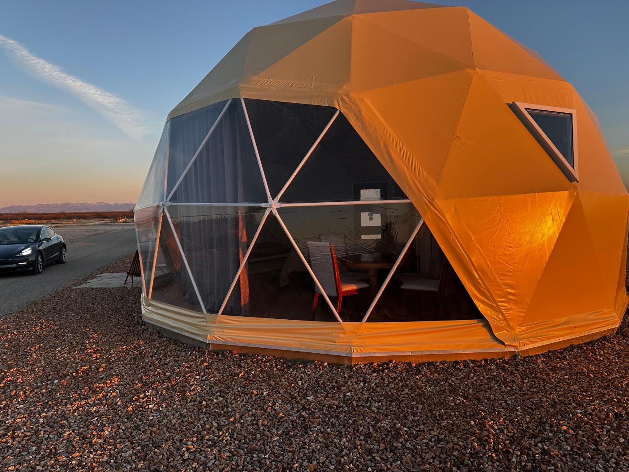 Вилла Nude Glamping Dome Уиллкокс Экстерьер фото